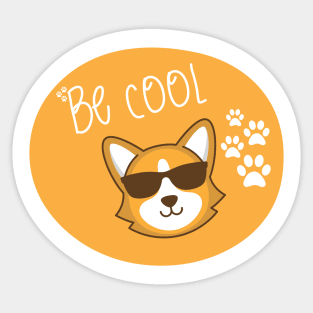 Always be cool Sticker